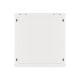 12. INSTALLATION RACK CABINET, WALL-HUNG 19" 12U 600X600, GRAY, METAL DOORS (FLAT PACK)