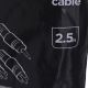4. GEMBIRD CCA-458-2.5M cable (2x Cinch M - Mini Jack M; 2.5m; black)