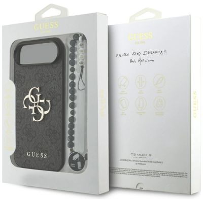8. Guess 4G Strap 4G Classic Logo case for iPhone Air - black
