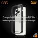 8. Military Grade Certified PanzerGlass ClearCase iPhone 15 Pro Case - Transparent & Black