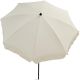9. GARDEN UMBRELLA 185 CM CREAM