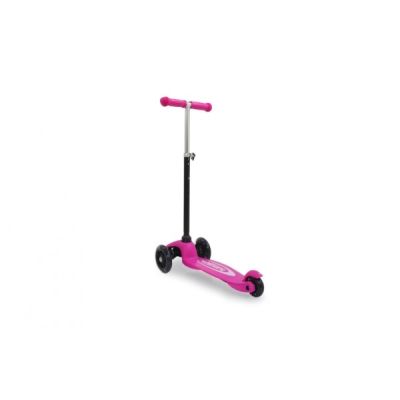 7. Jamara 460497 Scooter Kids Three-Wheel Scooter Black, Pink