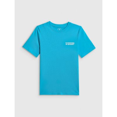 7. Boy's regular printed T-shirt 4F 4FJRSS26TTSHM3832-33S