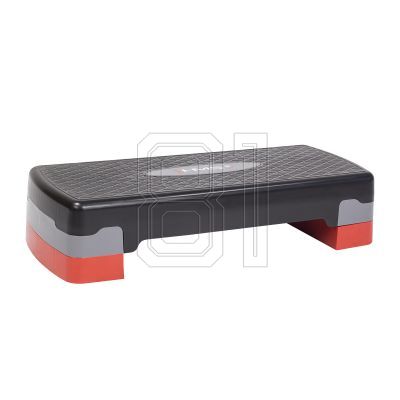 44. Step for aerobics HMS AS003 black / gray / red