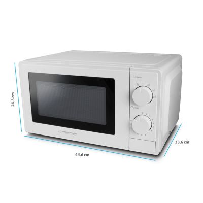 6. ESPERANZA MICROWAVE OVEN ESTOFADO WHITE EKO011W