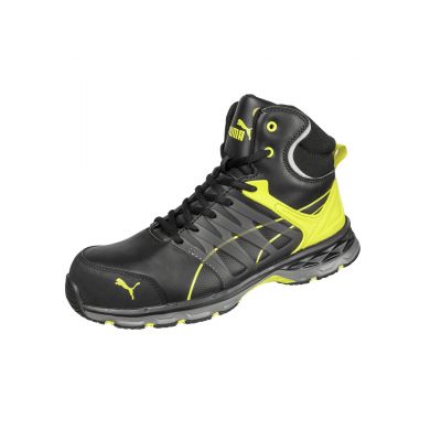 Puma Velocity 2.0 Yellow Mid M MLI-S12B1 black shoes