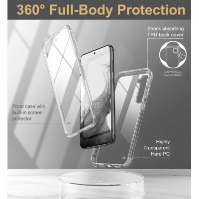 7. Tech-Protect Kevlar Case for Samsung Galaxy S23+ - Transparent