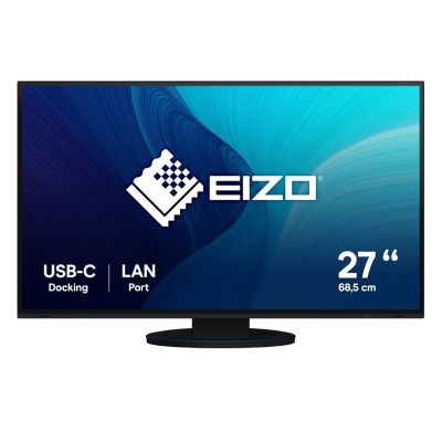 EIZO FlexScan EV2795-BK LED display 68.6 cm (27") 2560 x 1440 px Quad HD Black