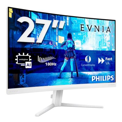 19. Philips Evnia 5000 27M2C5201L/00 LED display 68.6 cm (27") 1920 x 1080 px Full HD LCD White