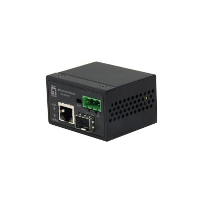 4. LevelOne IEC-4000 Network Converter 100 Mbit/s Black