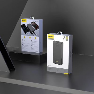 5. Dudao K10Pro Power Bank 2.4A 20000mAh 2 x USB-A - Black