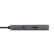 8. Trust DALYX 6-IN-1 USB-C Multi-Port Adapter Silver