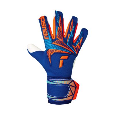 2. Reusch Attrakt Freegel Advance Goalkeeper Gloves Blue-Orange 5670235 4129