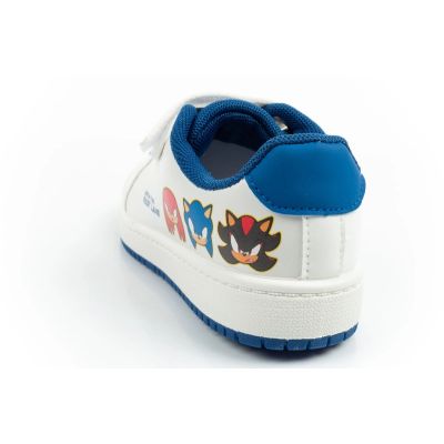 5. Leomil children's sports shoes Sonic sneakers lightweight with velcro white