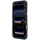 5. Guess Grained Round Strass Logo MagSafe Case for iPhone 18 Pro / 17 Pro - Beige