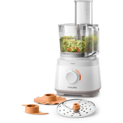 18. Philips Daily Collection Compact 700W Food Processor with 16 Functions