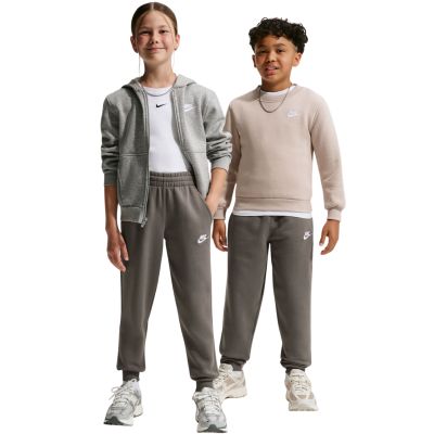 7. Nike Sportswear Club Fleece Kids' Pants Gray FD3008 289