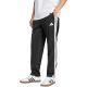 Men's adidas 3-Stripes Tricot Regular-Fit Open Hem Pants Black JI8802