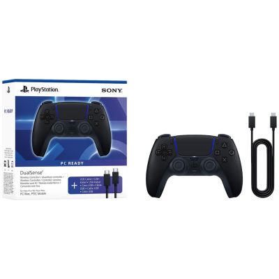 4. PS5 SONY DualSense Wireless Controller Midnight Black + USB Cable