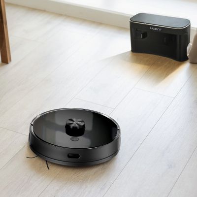 9. UWANT U100 Lite Robot Vacuum Cleaner with Mop Function + Charging Station - Gray