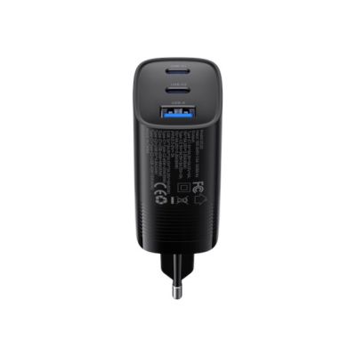 4. Havit UC20 EU Charger USB-C + USB-C + USB-A (Black)