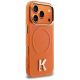 4. Karl Lagerfeld IML K Head Logo MagSafe Case for iPhone 17 Pro - Orange