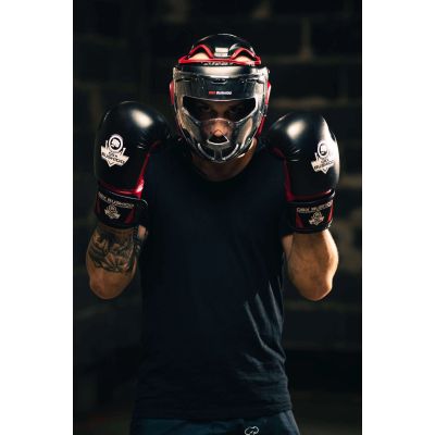 12. Boxing helmet with polycarbonate mask M - Hannibal