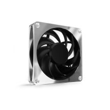 Alphacool Apex Stealth Metall Computer Case Fan 12 cm Chrome 1 pc.
