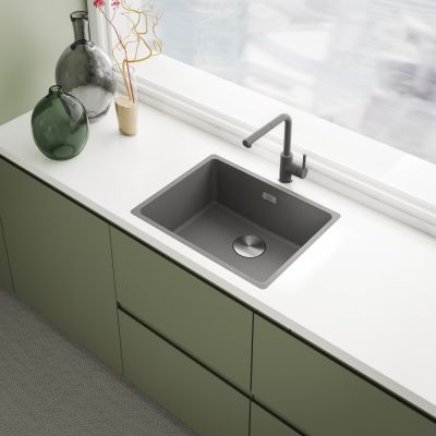 3. Franke 115.0728.486 kitchen faucet Gray