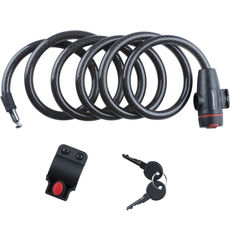 4. Dunlop spiral cable lock 12 mm ST 56376