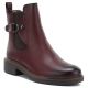 Women's Chelsea boots, insulated, burgundy M.Daszyński SA252-7