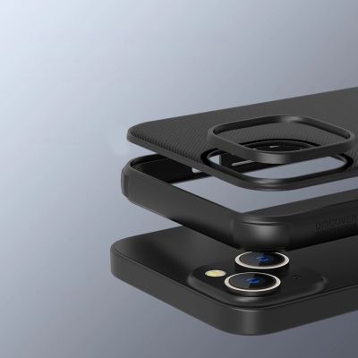 6. Nillkin Super Frosted Shield Pro case for iPhone 14 Plus back cover black