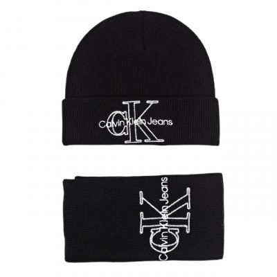 Calvin Klein Jeans W K60K608858 Hat + Scarf