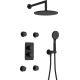 Concealed shower set with thermostatic BOX - with shower head
