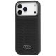 3. Audi GT Synthetic Leather MagSafe Case for iPhone 17 Pro Max - Black