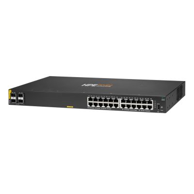 3. HPE Aruba Networking CX 6000 24p 10M/100M/1G Class4 PoE 4p SFP 1G 370W Managed Switch L3 Gigabit Ethernet (10/100/1000) PoE Support 1U