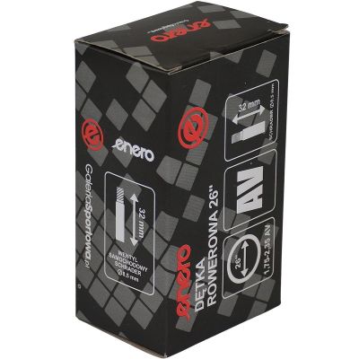 11. ENERO BICYCLE INNER TUBES 26x1.75-2.35 AV 8.5x32MM