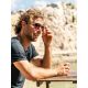 2. JULBO Slack Spectron 3Cf Gray Translu / Green glasses
