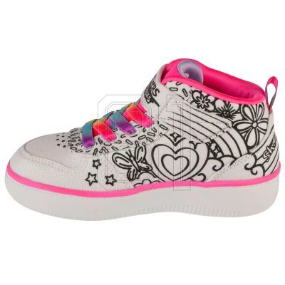 2. Skechers Sport Court 92 - Color Me Kicks 302213L-WMLT White 27