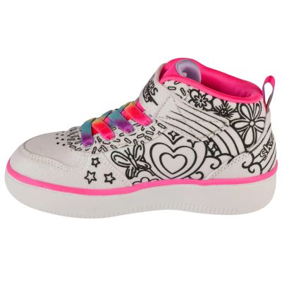 2. Skechers Sport Court 92 - Color Me Kicks 302213L-WMLT White 27