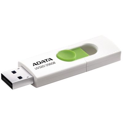 3. ADATA UV320 USB Flash Drive 256GB USB Type-A 3.2 Gen 1 (3.1 Gen 1) Green, White