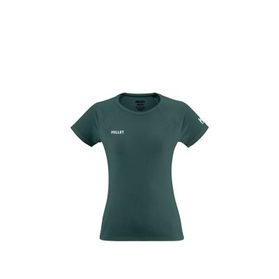 MILLET FUSION TS SS W green T-shirt