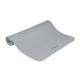 Gymnastic mat for yoga, pilates, fitness, 200x90cm, 1cm thick, TPE material, gray, REBEL ACTIVE