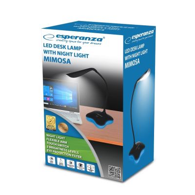 8. Esperanza MIMOSA ELD105K LED desk lamp (1m; Neutral white)