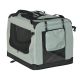 Carrier, foldable transport bag, size L 70x52x50 cm, gray, REBEL ANIMALS