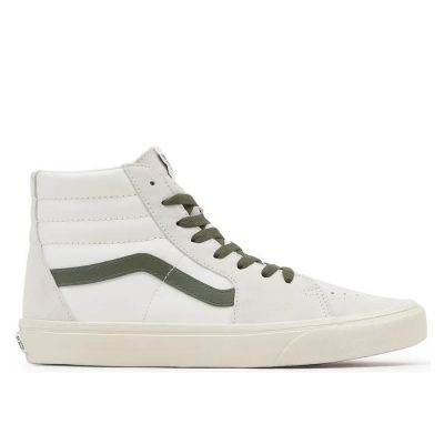 VANS UA SK8-HI VINTAGE POP Men's High Top Suede Sneakers White (VN0A4BVTR2S)