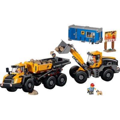3. LEGO City 60494 - Dump Truck and Front Loader