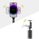 4. Tech-Protect L08S Bluetooth Selfie Stick with Remote Control, Tripod up to 141cm - Black
