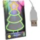 10. NEON LAMP FIGURE CHRISTMAS TREE