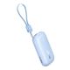 3. Baseus EnerFill FC21 Qpow 3 Ultra 10000mAh 45W Power Bank with Detachable USB-C/ Lightning Cable - Blue